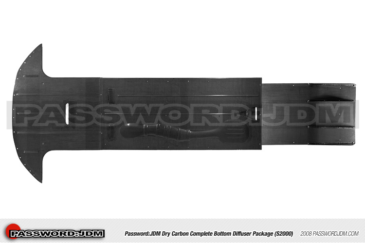 Password:JDM Honda S2000 2000-2008 Middle Diffuser Carbon Fiber 