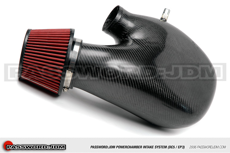Password:JDM POWER CHAMBER INTAKE CARBON FIBER 2002-2005 Civic SI; 2002-2006 Acura RSX 