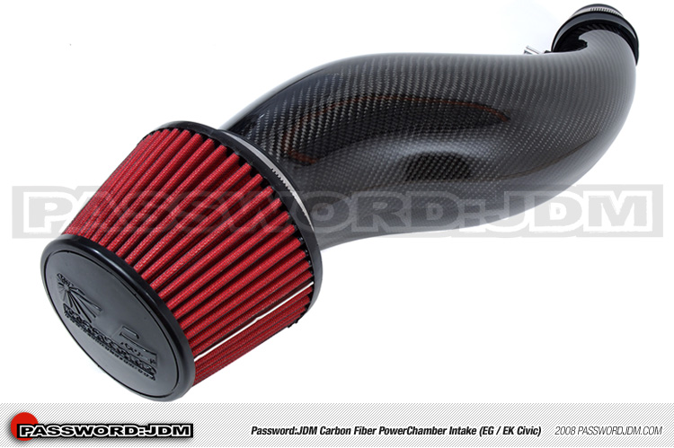 Password:JDM POWER CHAMBER INTAKE CARBON FIBER 1992-2000 Honda Civic; 1994-2001 Acura Integra (w/o ABS B-Series) 