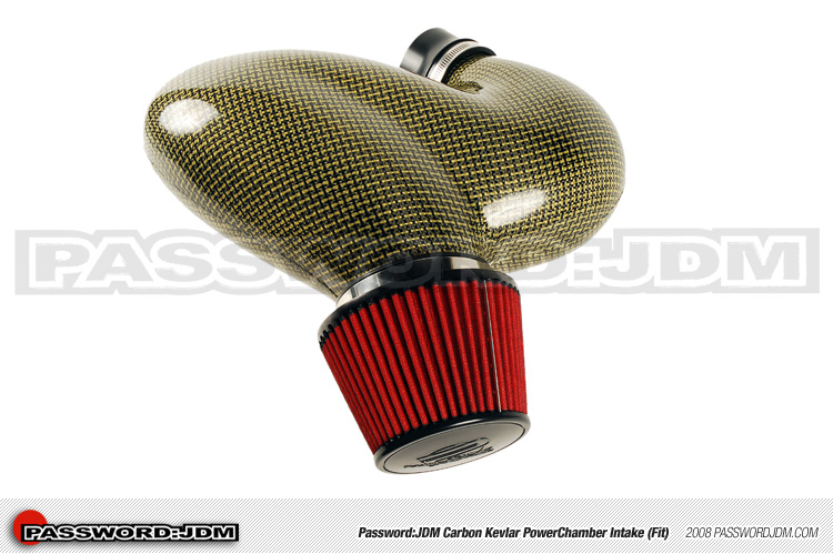 Password:JDM POWER CHAMBER INTAKE CARBON KEVLAR 2006-2008 Honda Fit 