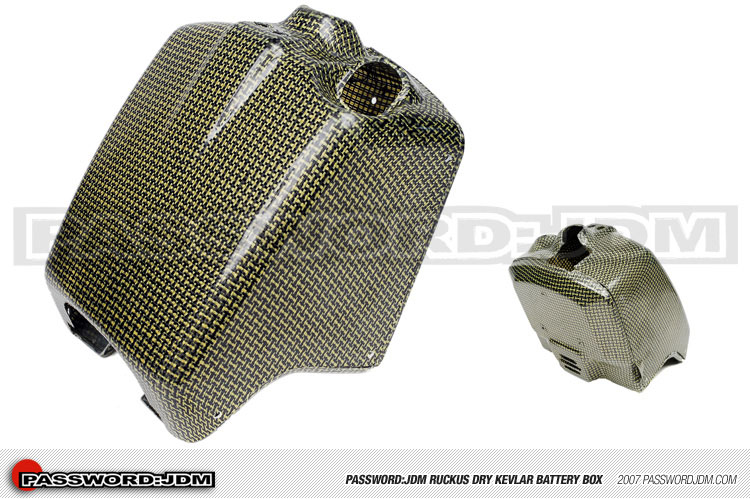 Password:JDM Carbon Kevlar Battery Box Cover Honda Ruckus 