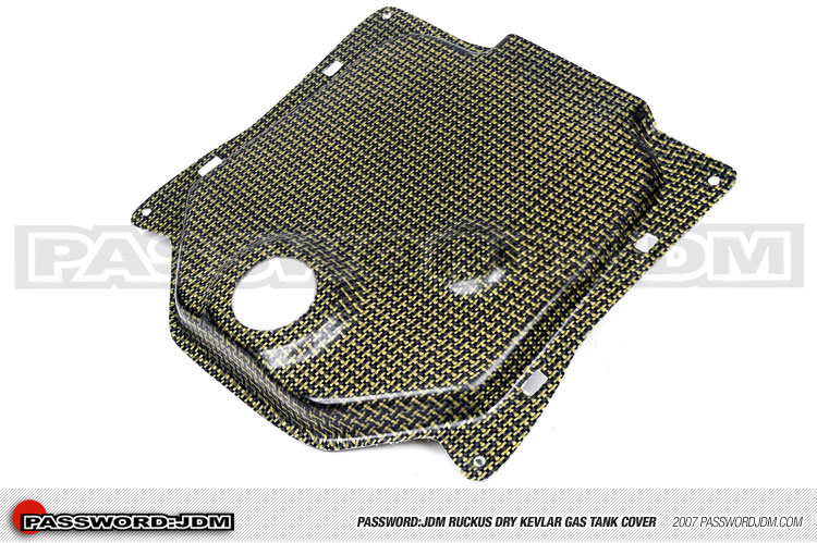 Password:JDM Carbon Kevlar Gas Tank Cover, Stock Frame Honda Ruckus 