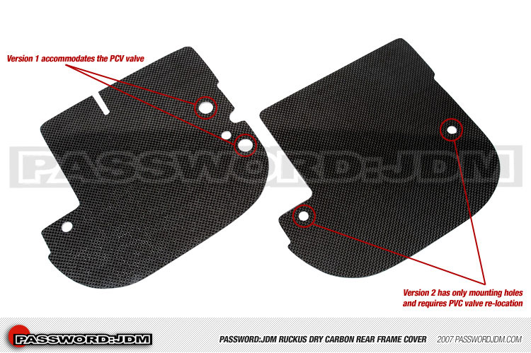 Password:JDM Carbon Kevlar Rear Frame Cover V1 Honda Ruckus 