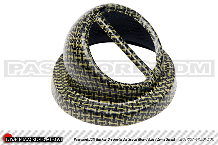 Password:JDM Carbon Kevlar Ram Air Scoop Grand Axis / Zuma Yamaha 