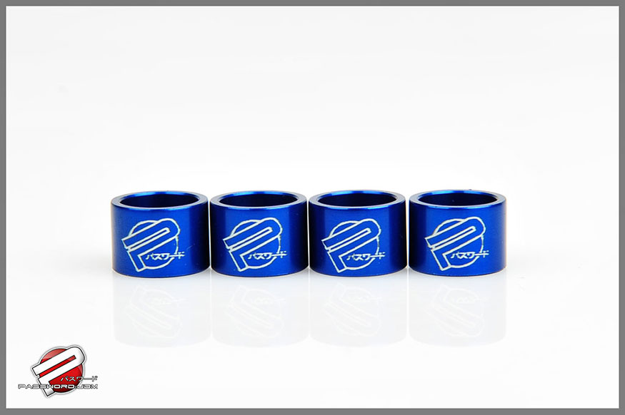 Password:JDM 6mm H-series Cam Cap Cup Washer Kit, Blue Honda / Acura 