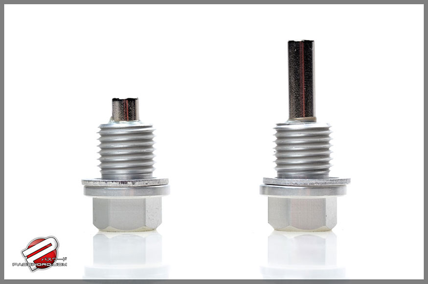 Password:JDM Magnetic Drain Plug Package (Oil+Transmission) Silver SUBARU (M20x1.5) 