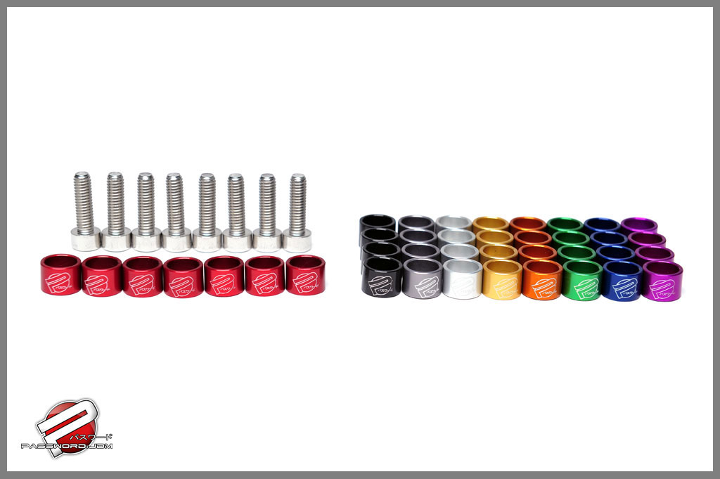 Password:JDM 8mm cup washer kit for Ruckus Variator (7pcs), Red Honda Ruckus 