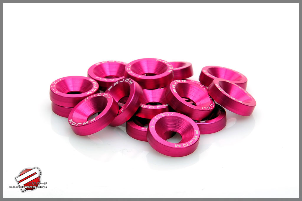 Password:JDM Honda Ruckus seat washers 8mm, 6 pack, Pink 