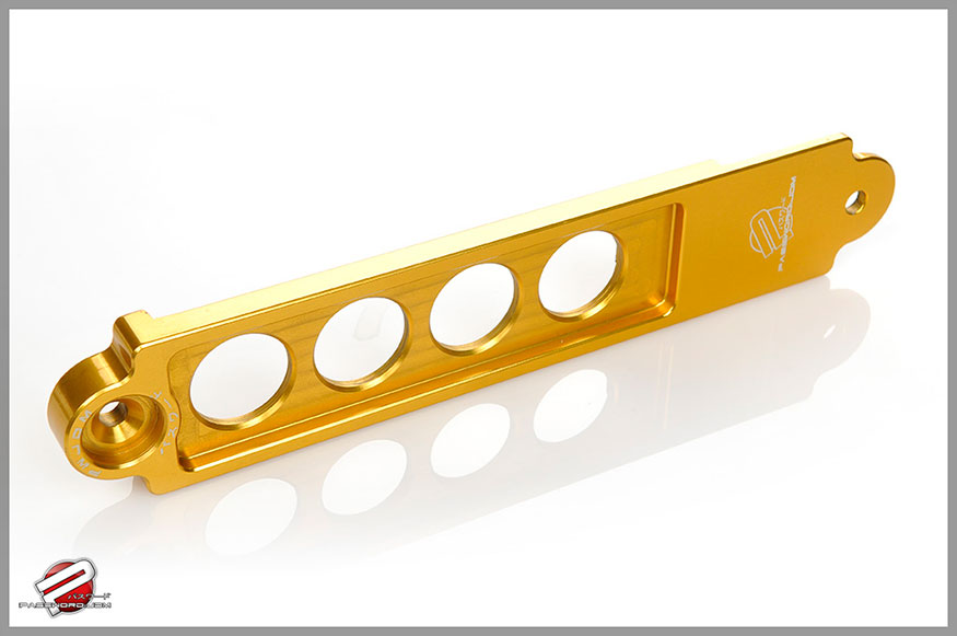 Password:JDM Acura DC5 Battery Tie Down, Gold 