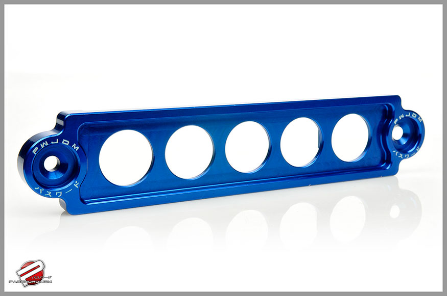 Password:JDM Honda EP3 Battery Tie Down, Blue 