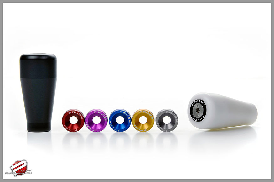 Password:JDM White shift knob w/washer kit Delrin Nissan 370Z