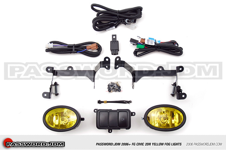 Password:JDM FOGLIGHT KIT 2006-2008 Honda Civic coupe (2 door) AMBER LENS 