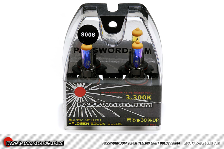 Password:JDM LIGHT BULBS 9006 - Super Yellow 