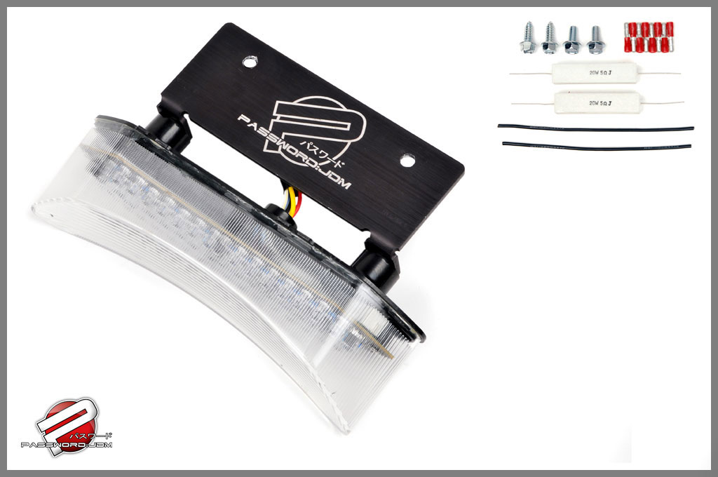 Password:JDM R1 Style Under Seat Tail Light & Signal Kit, Clear Honda Ruckus 