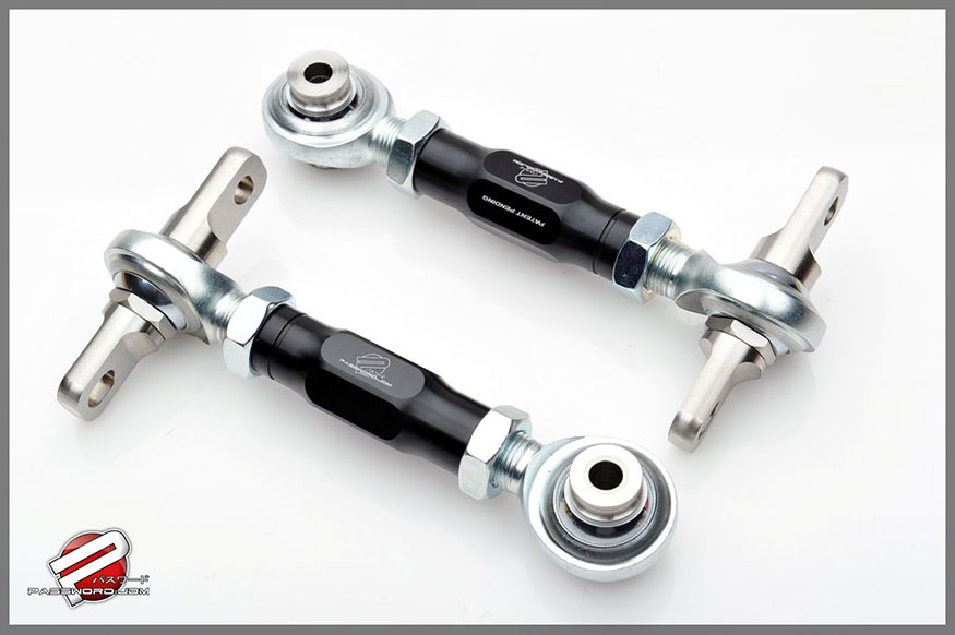 Password:JDM ULTIMATE REAR CAMBER KIT 1988-2000 Honda Civic, CRX, Del Sol; 1990-2001 Acura Integra Black 