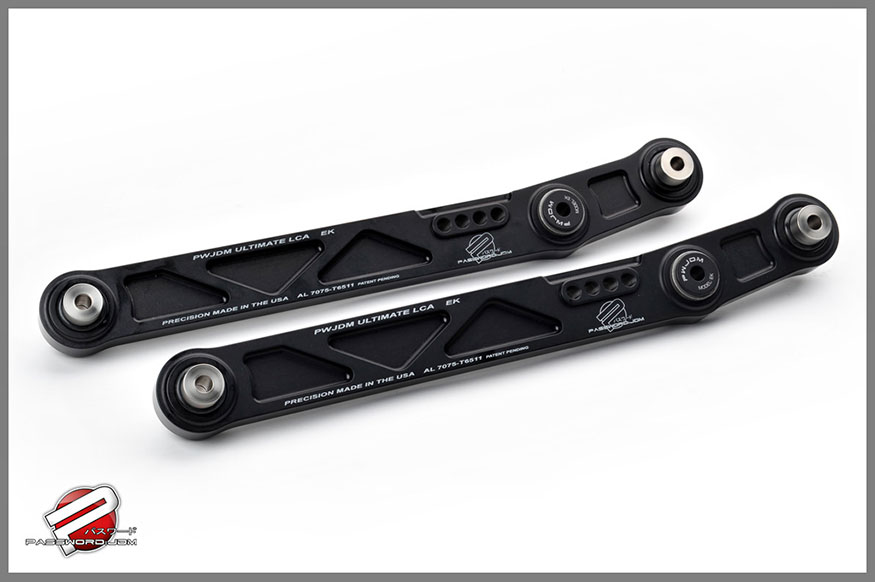 Password:JDM ULTIMATE REAR LOWER CONTROL ARMS 1996-2000 Honda Civic Black 