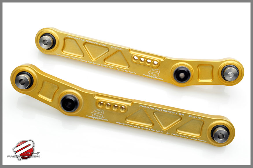 Password:JDM ULTIMATE REAR LOWER CONTROL ARMS 1996-2000 Honda Civic Gold 