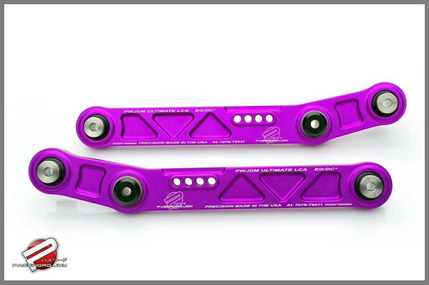 Password:JDM ULTIMATE REAR LOWER CONTROL ARMS 1996-2000 Honda Civic Purple 