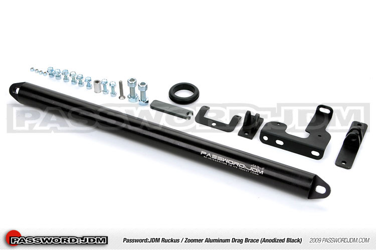 Password:JDM Aluminum Drag Brace Kit, Red Honda Ruckus 