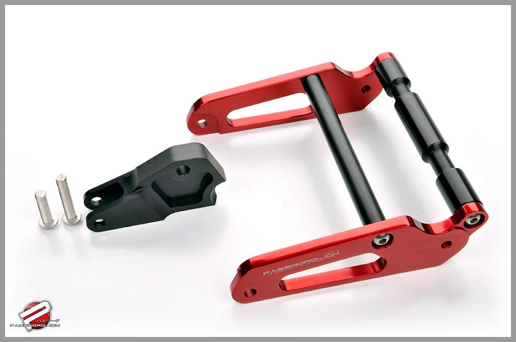 Password:JDM Billet Aluminum Frame Extension Kit, Red Honda Ruckus 
