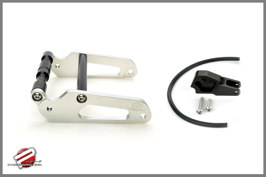 Password:JDM Billet Aluminum Frame Extension Kit, Silver Honda Ruckus 