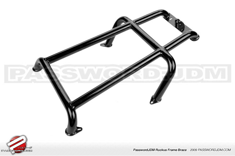 Password:JDM Chromoly Lower Frame Brace, Black Honda Ruckus 