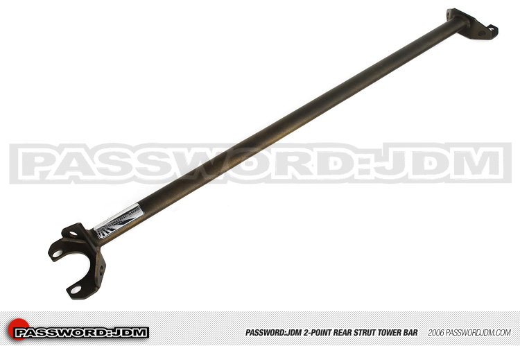 Password:JDM SOLID TOWER BARS 1990-1993 Acura Integra, Bronze UPPER REAR 2-POINT