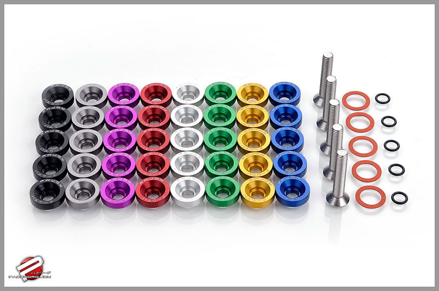 Password:JDM VALVE COVER WASHERS Honda / Acura B-series non-VTEC, Gunmetal 