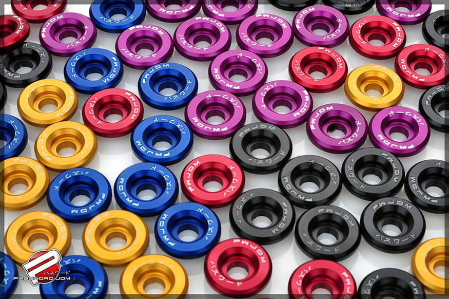 Password:JDM VALVE COVER WASHERS Honda Nissan SR20DET, Purple 