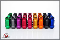 Password:JDM Aluminum Extended Open End 12x1.5mm 16pc Lug Nuts, Pink 