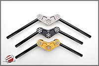 Password:JDM Kamikaze Handlebar Gold 10" bars Honda Ruckus 