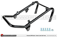 Password:JDM Chromoly Lower Seat Frame, Black Honda Ruckus 