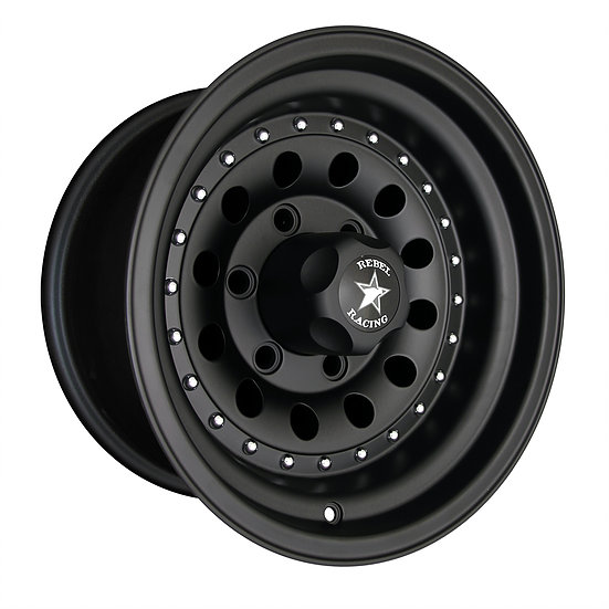 Rebel Racing Bandit II Wheel Rim 16x8 5x127 ET0 83.06 Matte Black