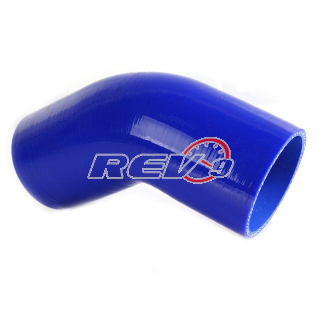 REV9POWER 45 Degree Elbow Silicone Hose - 2.25 Inch inner dia.