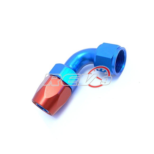 REV9POWER -8 AN Hose End - 90 Degree