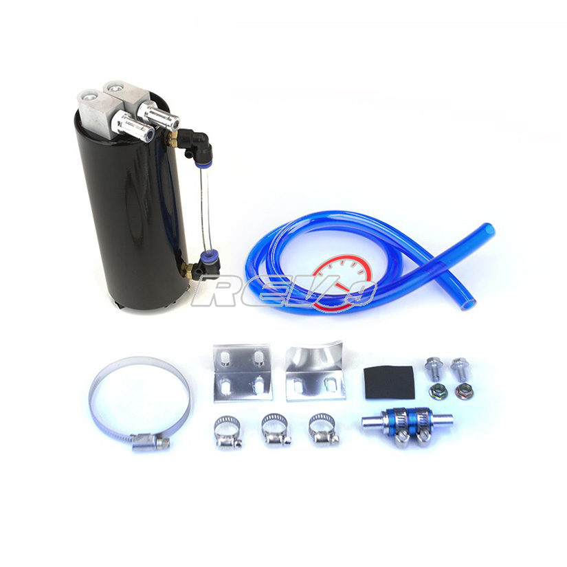 REV9POWER Oil Catch Can Black