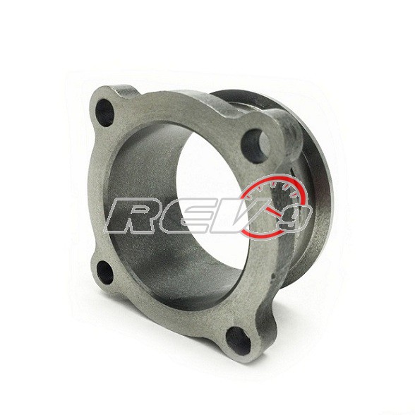 REV9POWER 2.5" 4 Bolt To 2.5" V Band Turbo Adaptor (Cast)