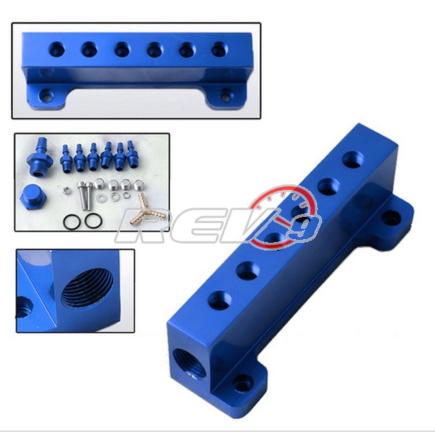 REV9POWER Vacuum Intake Manifold Blue 