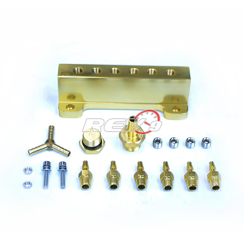 REV9POWER Vacuum Intake Manifold Gold