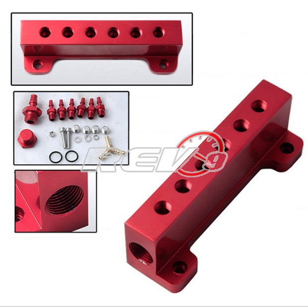 REV9POWER Vacuum Intake Manifold Red