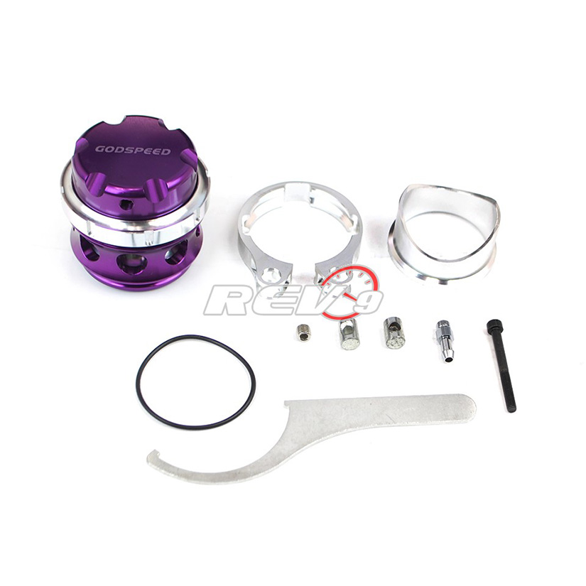 REV9POWER RS-Series 50mm V Band Blow Off Valve (Purple)