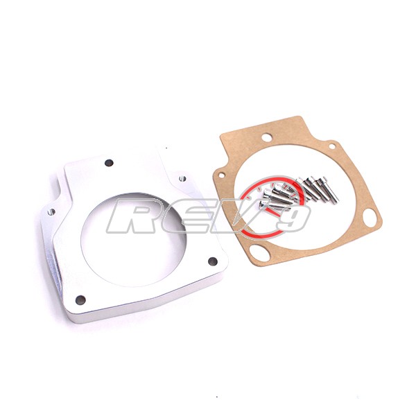 REV9POWER GM Gen III LS1 LS2 LS6 92mm Throttle Body 3 bolt to 4 bolt adapter 