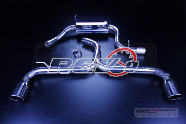 REV9POWER VW Golf GTi 09-12 2.0T Tfsi Turbo Catback EXhaust