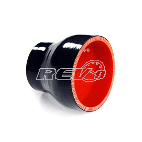 REV9POWER Silicone Hose Straight Reducer 2.00 To 3.00 Inch (Black)