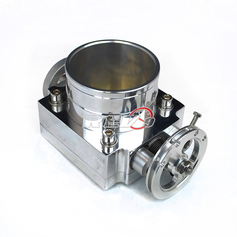REV9POWER 90mm Throttle Body W/ Adaptor Plate