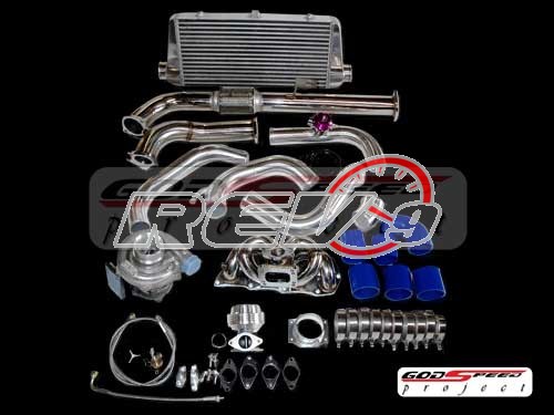 REV9POWER Nissan 240SX 91-94 (KA24DE) T3T4 Turbo Kit