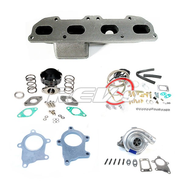 REV9POWER Mitsubishi Eclipse 90-94 95-99 420A T3T4 Turbo Setup Up Kit