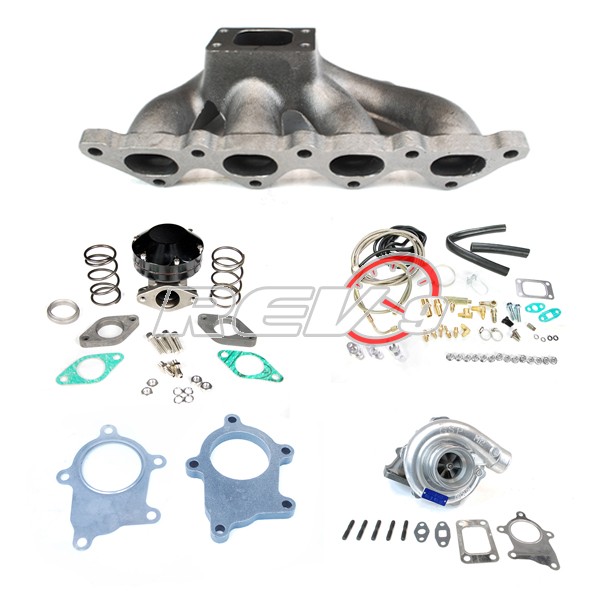 REV9POWER Mitsubishi Eclipse 90-94 95-99 4G63 T3T4 Turbo Set Up Kit