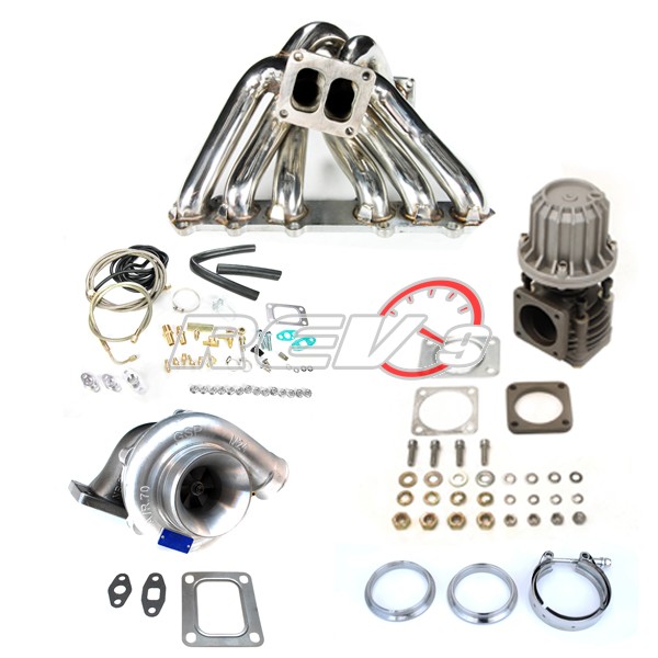 REV9POWER Toyota Soarer 1JZ T4 Top Mount Turbo Set Up Kit