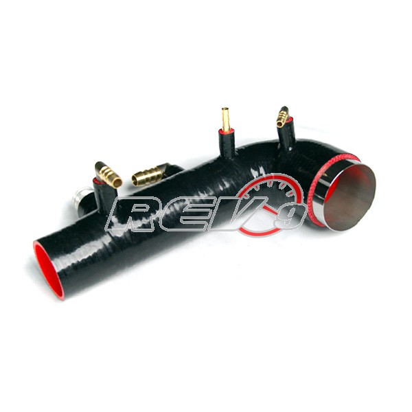 REV9POWER Subaru wrx 02-07 / Sti 04-13 EJ20 EJ25 turbo inlet silicone (Black)